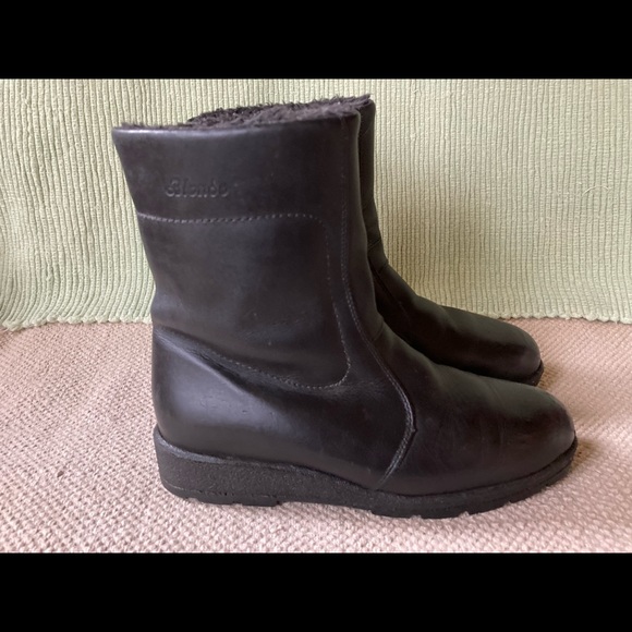 Blondo Other - Blondo Men's Black Leather Wool-Lined Insulated Zip Mid Winter Boots Sz M8